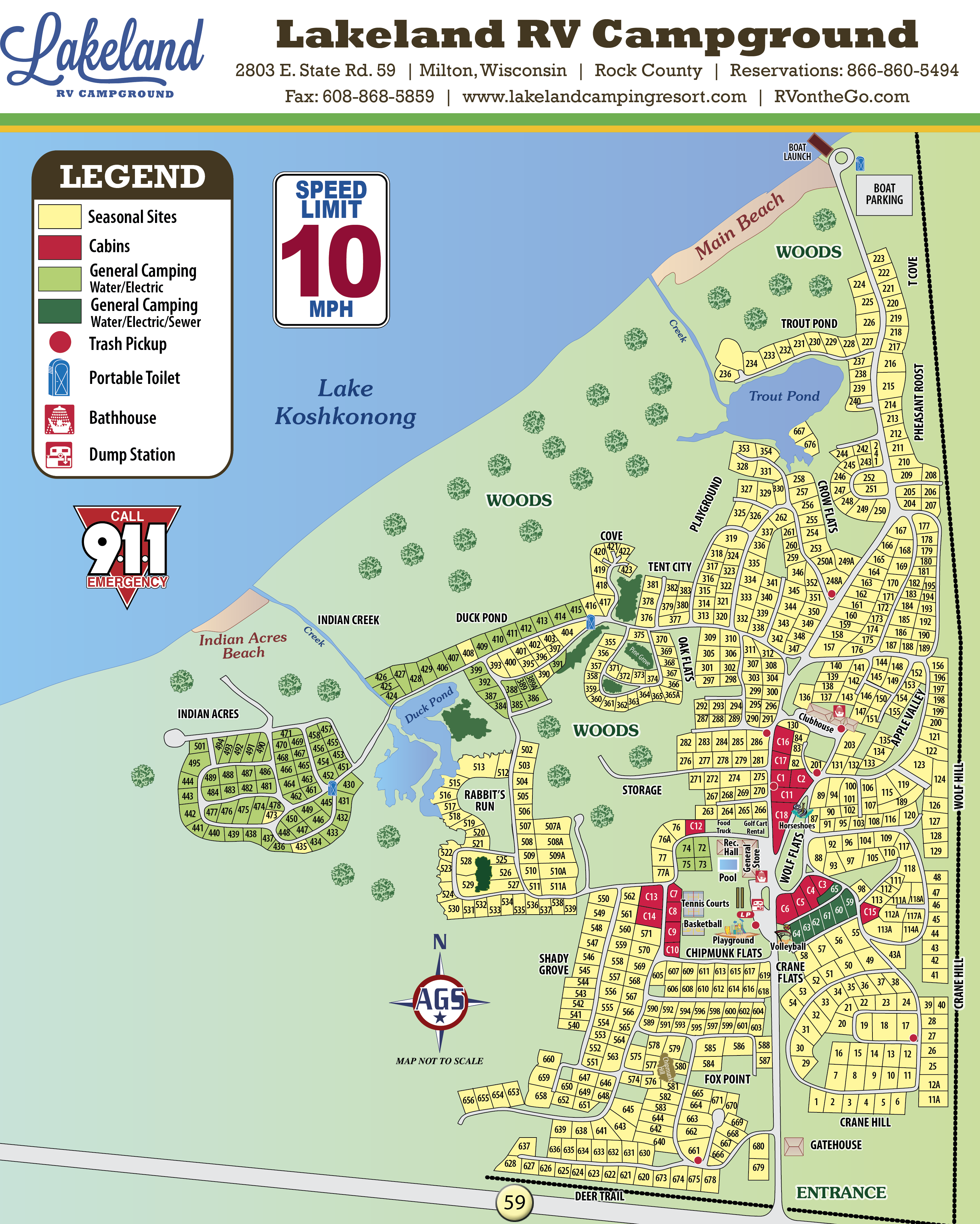 Lakeland RV Campground Milton, WI Campground Reviews